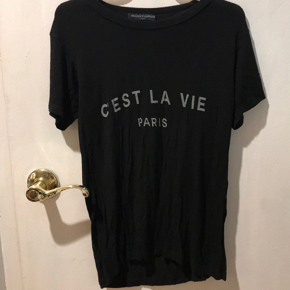 Brandy Melville C’est La Vie Tee